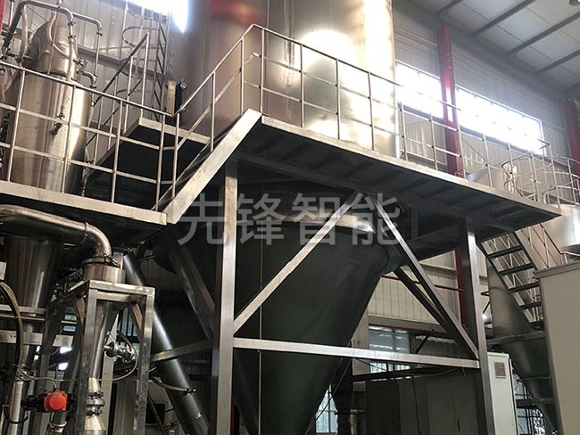 直徑4米帶氣掃及CIP噴霧干燥機（可滿足批量代工生產）